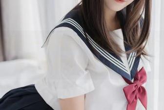 喵糖映画:一场黄昏下的若即若离,JK写真图集有种说不出的撩。