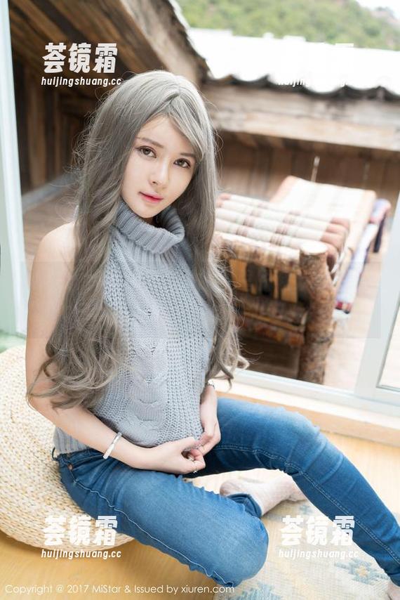 MiStar魅妍社-赵欢颜Jessica MiStar魅妍社 - 这原图里的赵欢颜Jessica白丝,真有一丝丝的张力,绝了!