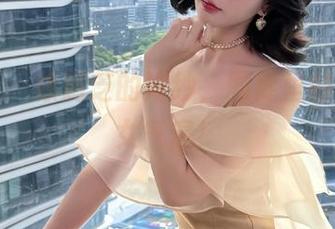 微密圈 - 徐莉芝的婚纱，图库里的无敌仙女气息！