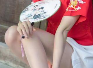 梦丝女神 - 套图里的花月舞:无圣光连体衣玩转每一刻