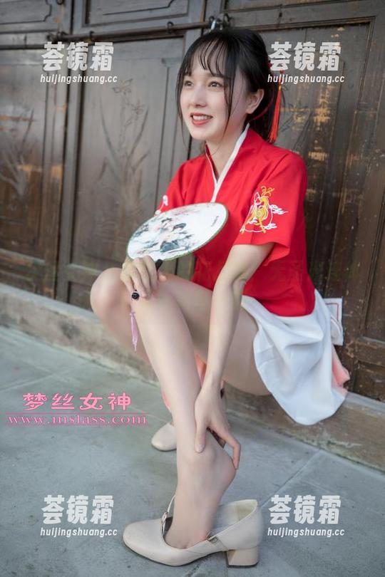 梦丝女神 - 套图里的花月舞：无圣光连体衣玩转每一刻