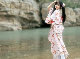 樱井宁宁的私拍,黑纱旗袍,果然不一般