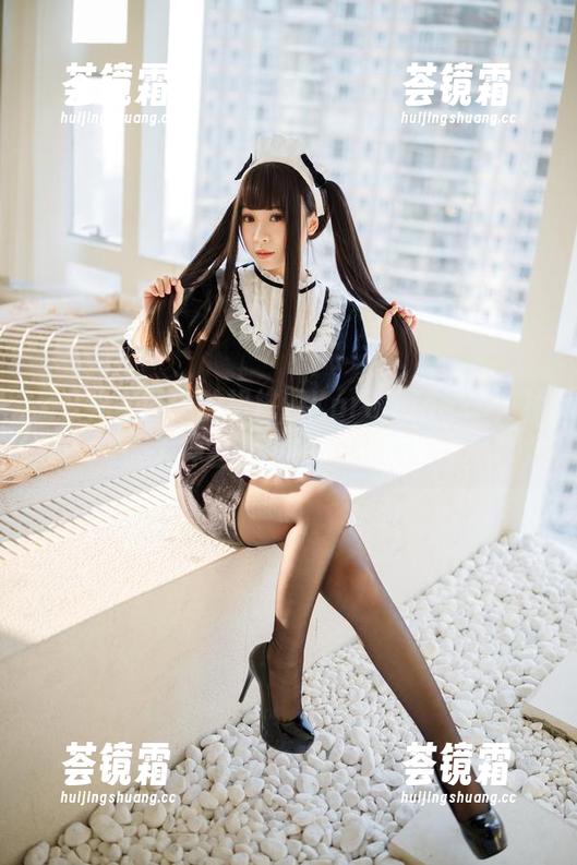 胡桃猫Kurumineko 无圣光美图中的胡桃猫Kurumineko,掉入神社女巫的魅力漩涡